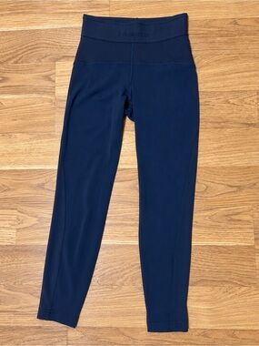 lululemon athletica Deep Navy High-Rise Leggings